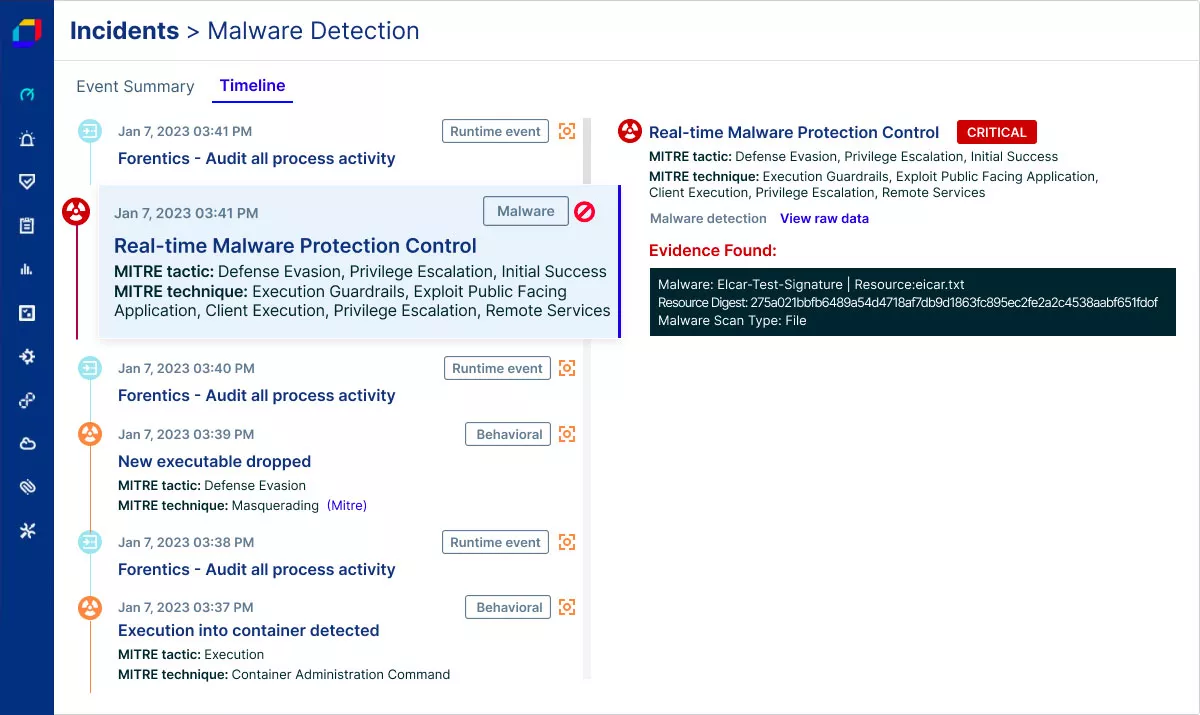 Stop Malware in Running Workloads