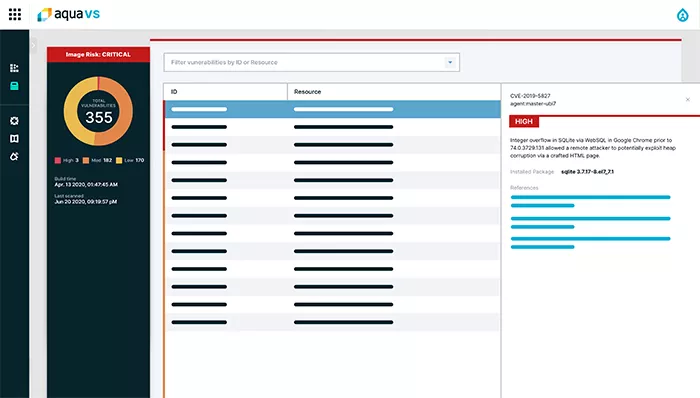 Trivy takes container image scanning to higher levels of usability and performance. It is the perfect complement to Harbor