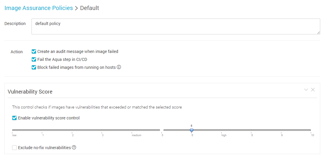 Kubernetes security EKS image assurance