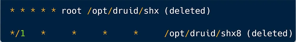 Scheduling a recurring execution of the 'shx' and 'shx8' binary files