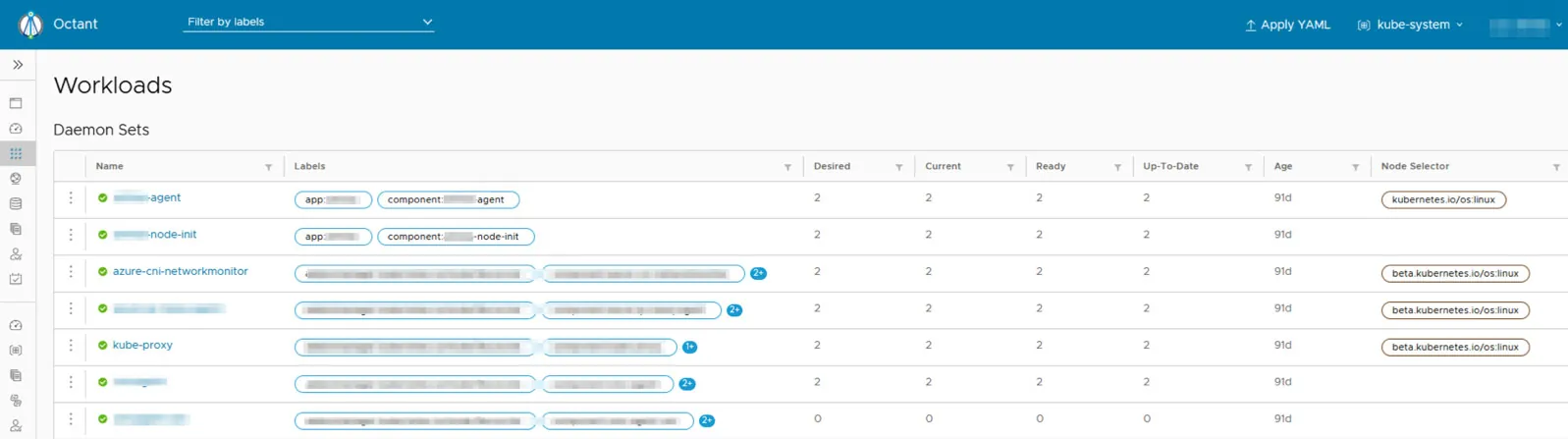  the Octant dashboard providing full visibility into Kubernetes environment