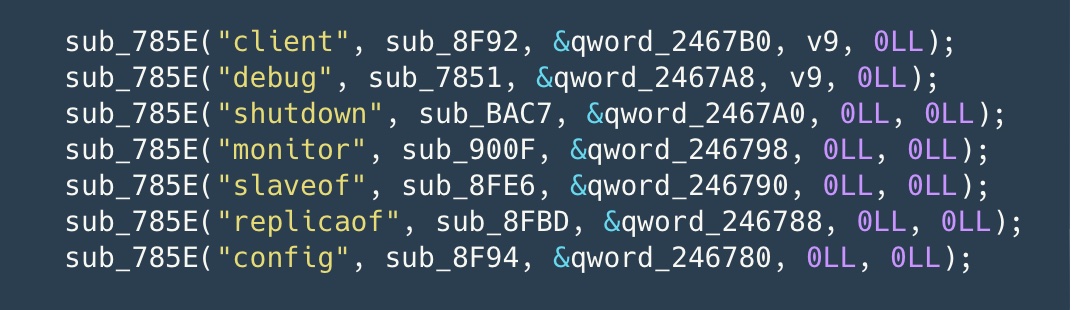 The module can be loaded with 2 arguments that are used as encryption keys 