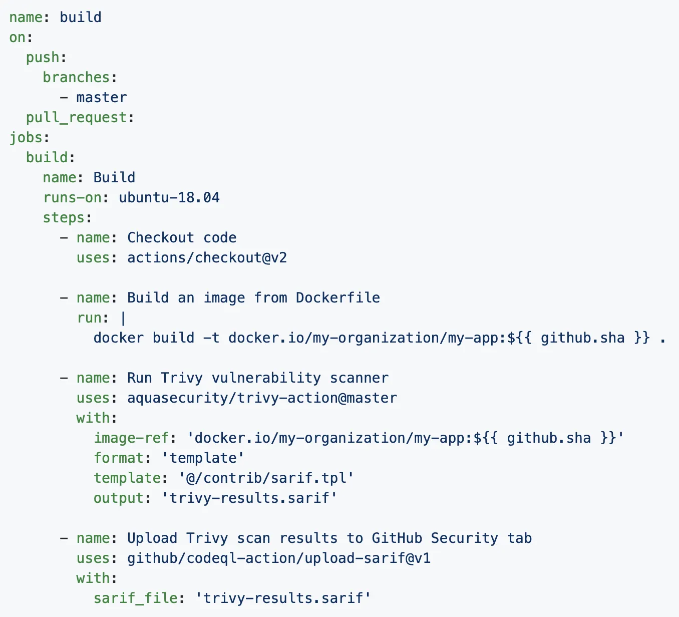 Image vulnerability scanning