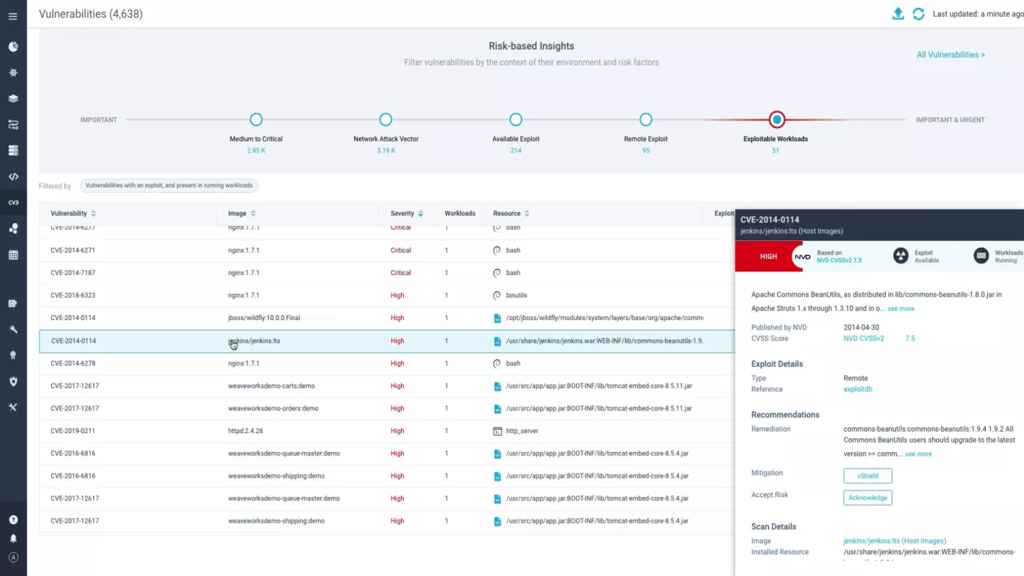 Secure Containers at Runtime